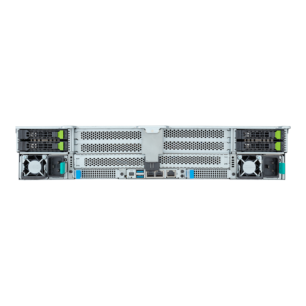 GIGABYTE 6NE283Z90DR000AAD1 server barebone Socket SP5 Rack (2U) Stainless steel – image 3