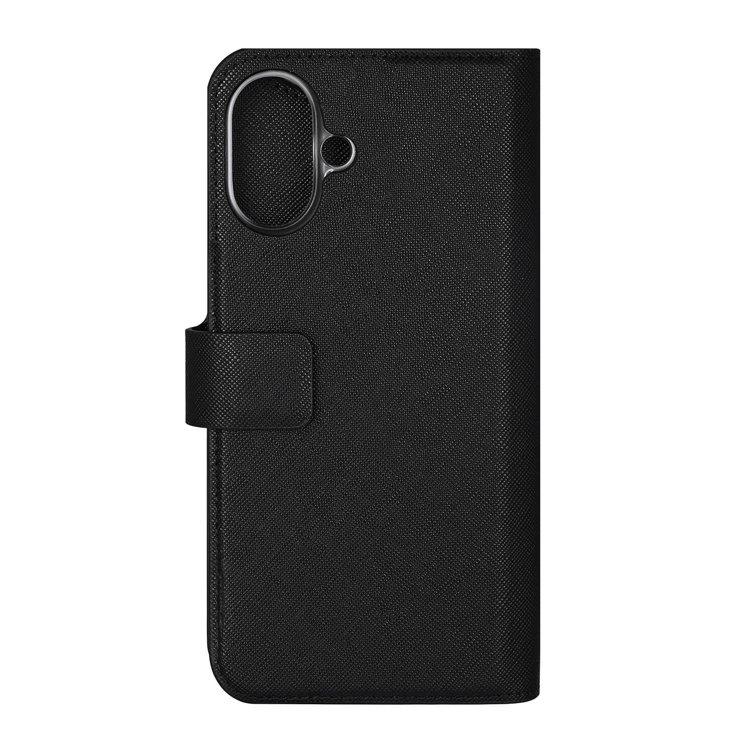 Onsala Wallet Case Eco 2 Card Slots MagSeries Black - iPhone 16 Plus – image 3