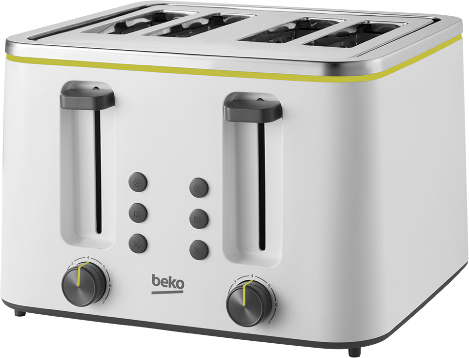Beko TAM4341W toaster 6 4 slice(s) – image 4