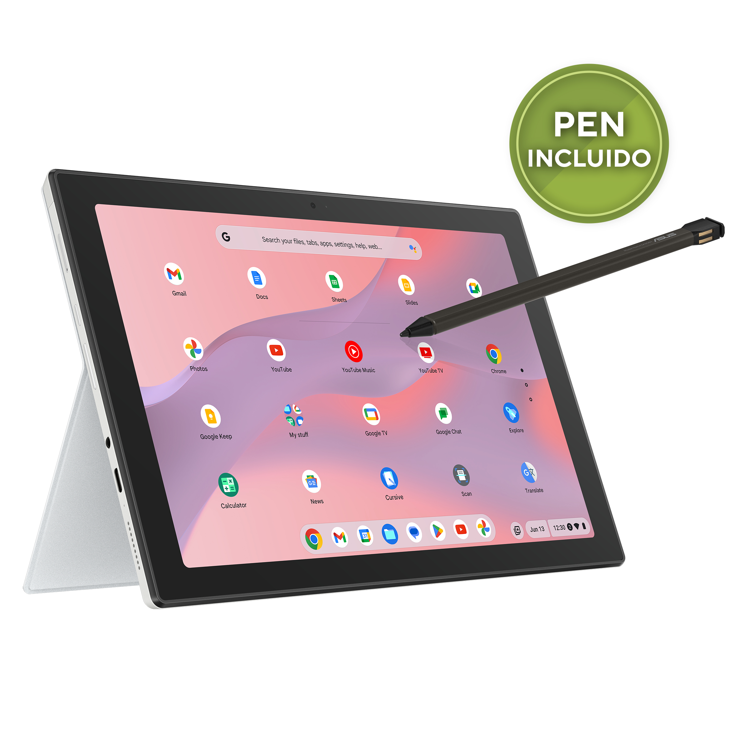Portátil - ASUS Chromebook CM30 CL3001DM2A-R70323, 10.5 " WUXGA, MediaTek Kompanio 520, 8 GB RAM, 128 eMMC, Mali-G52, Google Chrome OS - imagen 4