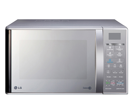 LG MG-6343BMR microwave Silver Countertop