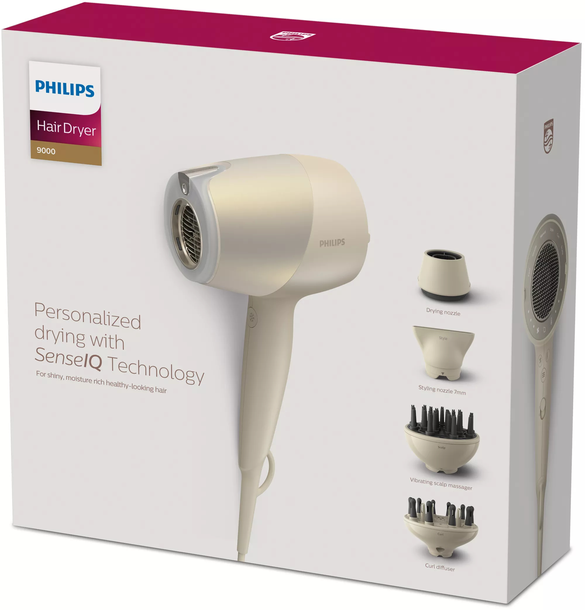 Philips 9000 series BHD829/00 hair dryer – image 2