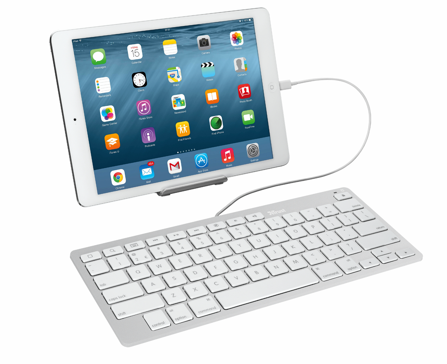 Trust Multimedia Keyboard for iPad & iPhone FR – image 3