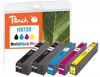 Peach PI300-942 ink cartridge 5 pc(s) Compatible High (XL) Yield Black, Cyan, Pink, Yellow