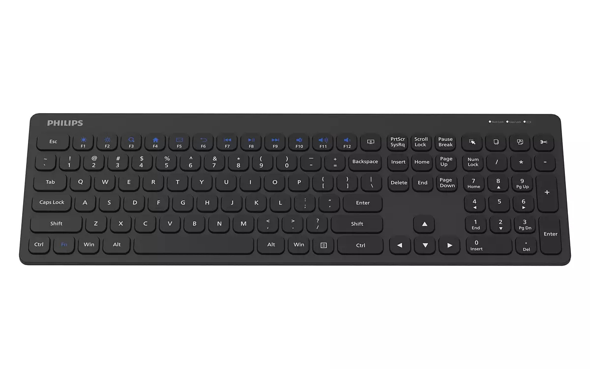 Philips 3000 series SPK6317B/93 keyboard Universal RF Wireless QWERTY English Black – image 3