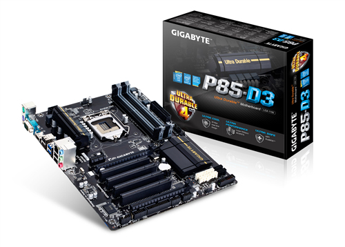 GIGABYTE GA-P85-D3 motherboard Intel® B85 LGA 1150 (Socket H3) ATX – image 1