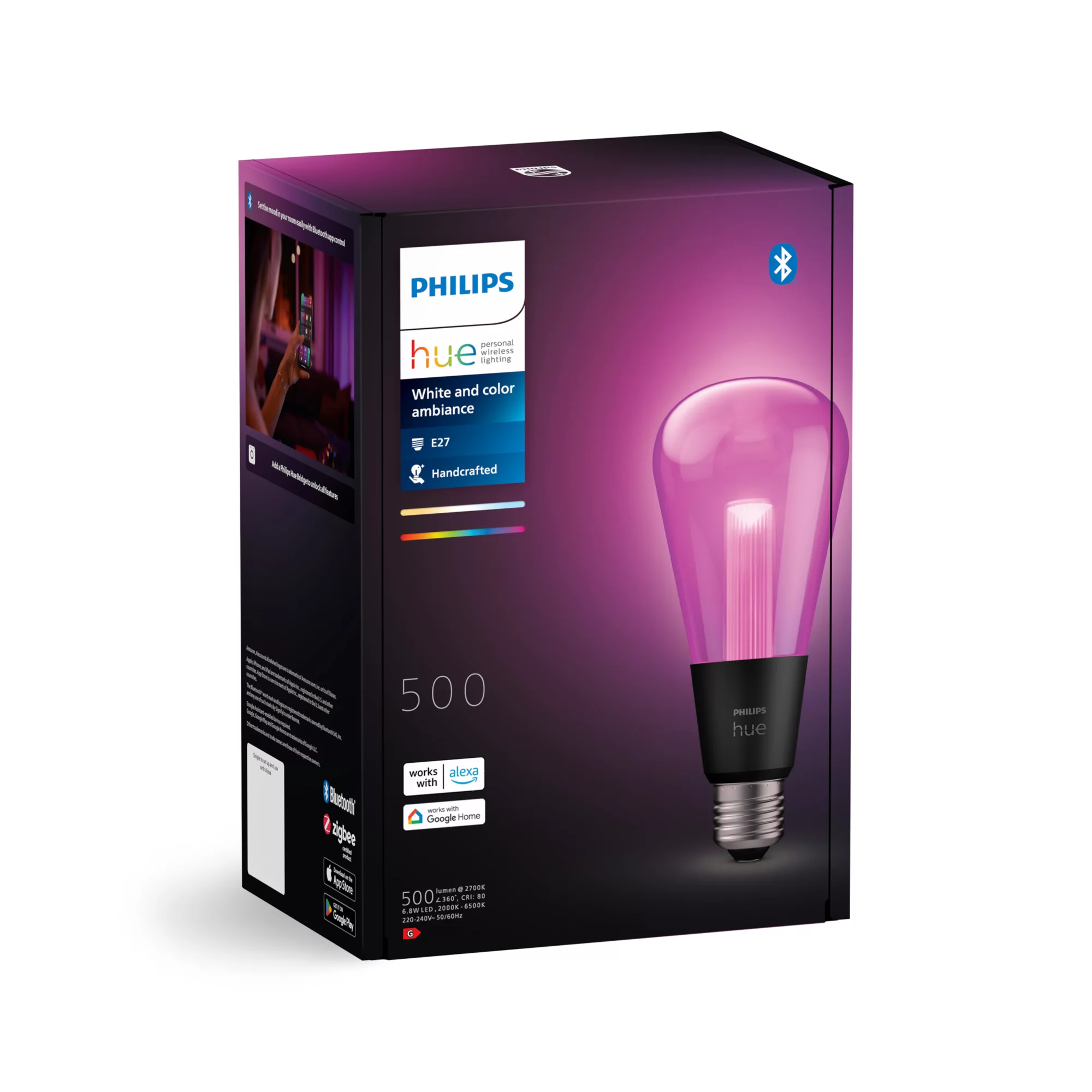 Philips by Signify Philips Hue White and colour ambience ST72 – E27 smart bulb – image 3