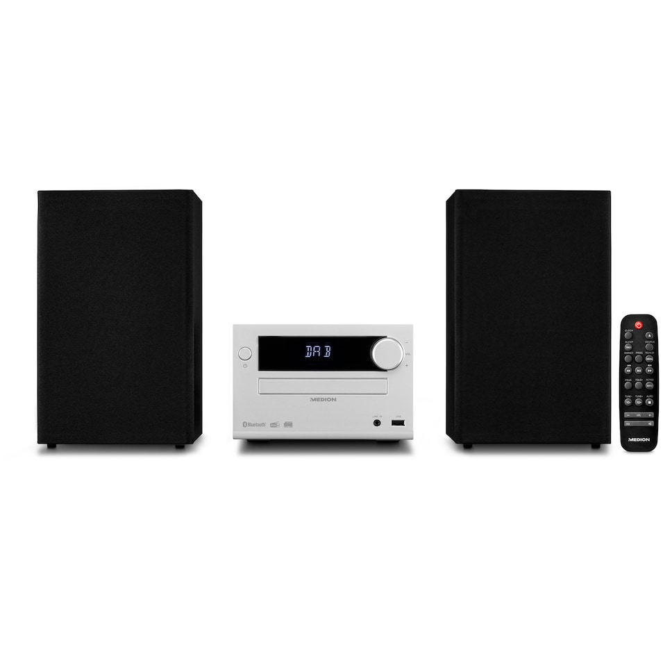 MEDION LIFE E64482 Microsistema audio per la casa 30 W Nero Grigio