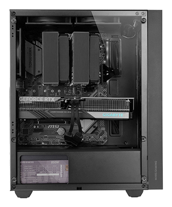 Mars Gaming MC-PMAX Midi Tower Black image 3