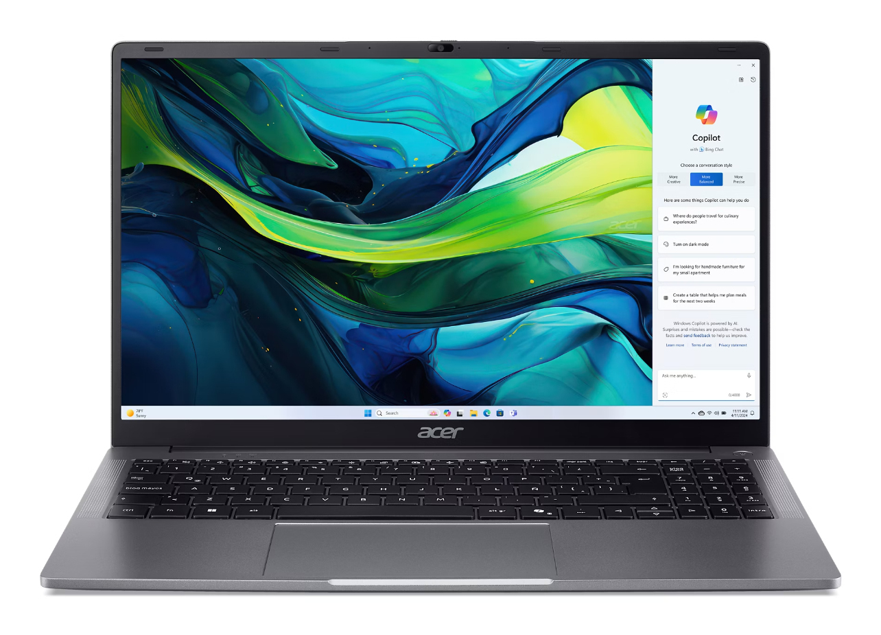 ACER Aspire Lite 15 (AL15-32P-C2A2) - 15,6 Zoll Intel® Celeron® N4500 4 GB 128 UHD Graphics Windows 11 Home