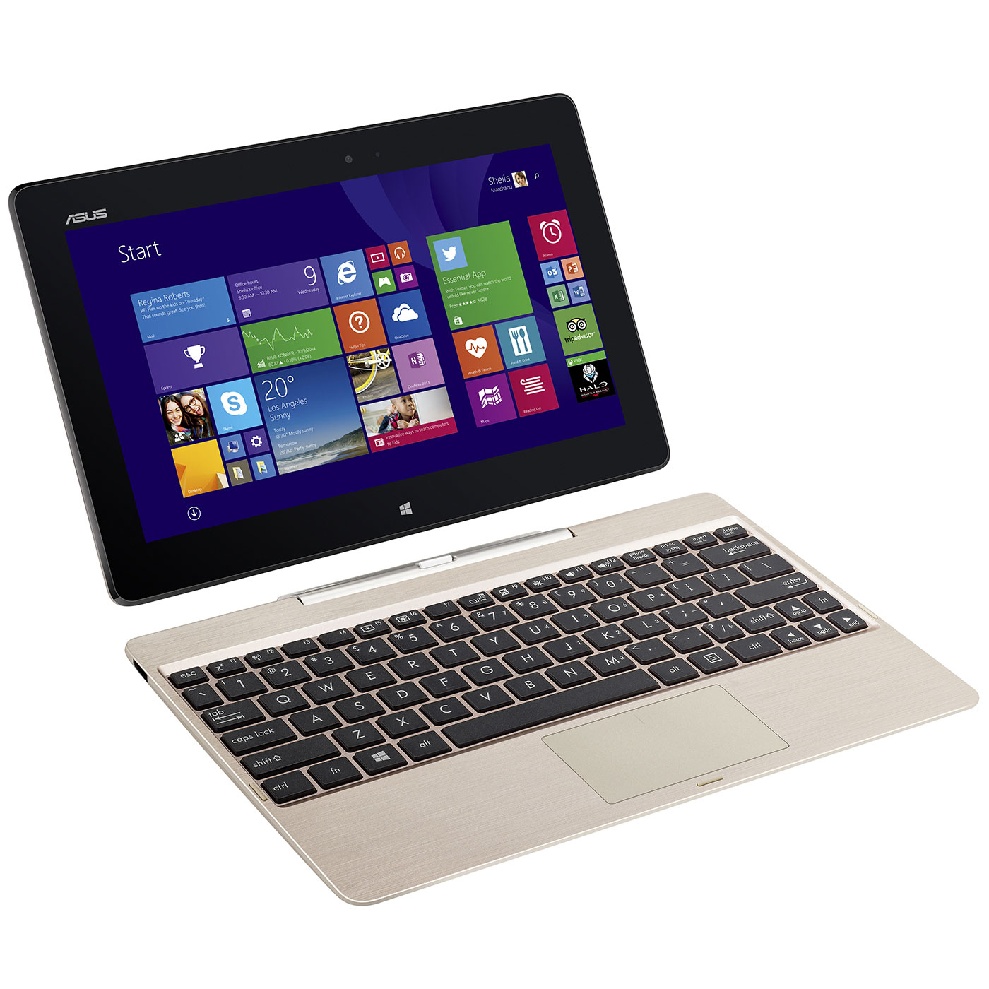 ASUS Transformer Book T100TAM-BING-DK046B laptop Intel Atom® Z3795 Hybrid (2-in-1) – image 1