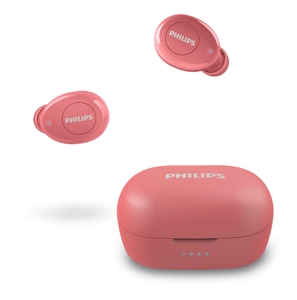 Philips TAT2205RD/00 headphones/headset True Wireless Stereo (TWS) In-ear Office/Call center USB Type-C Bluetooth Red – image 2