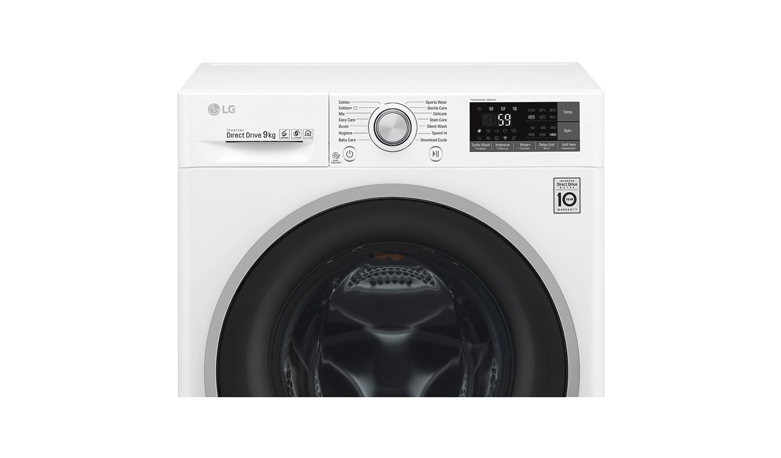 LG F4J7VNP1W washing machine Front-load – image 5