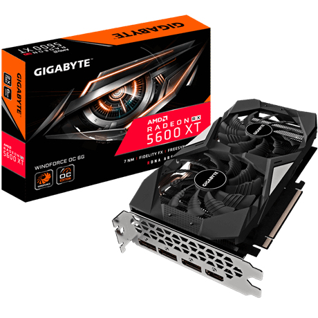 GIGABYTE Radeon RX 5600 XT WINDFORCE OC 6G AMD 6 GB GDDR6