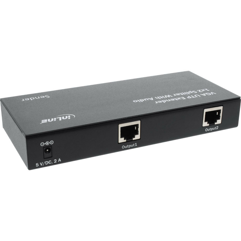 InLine 65016I AV extender AV transmitter & receiver Black – image 3