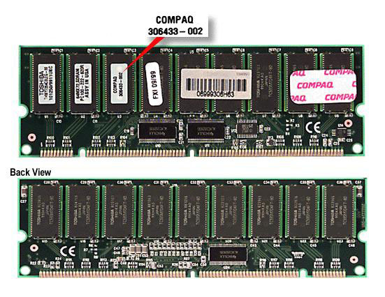 HP SP/CQ Memory 512MB Proliant 3000,5500