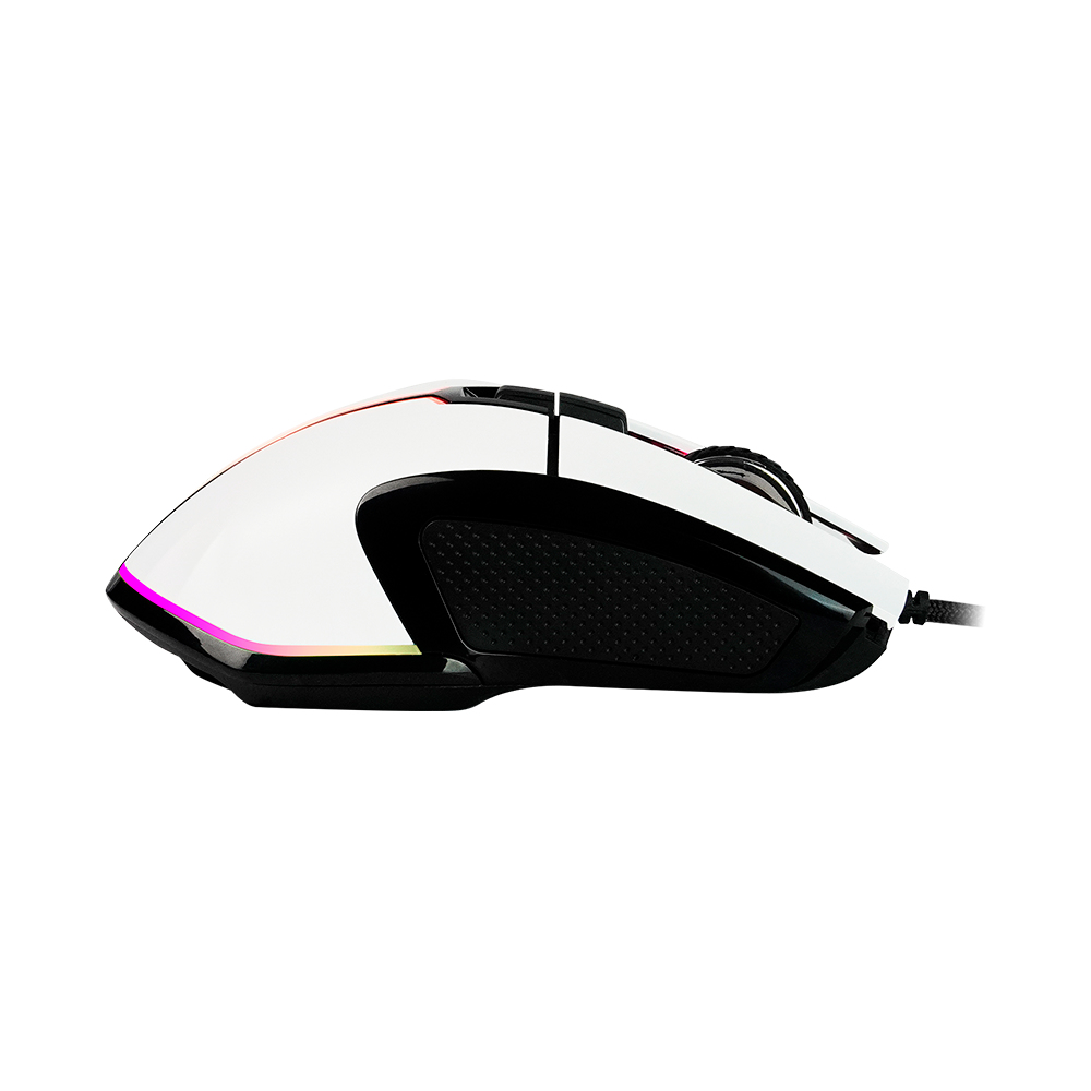 Mouse Gamer Game Factor MOG602 - Alámbrico - 8 Botones - RGB - Blanco - MOG602-WH Mouse Gamer Game Factor MOG602 - Alámbrico - 8 Botones - RGB - Blanco - MOG602-WH