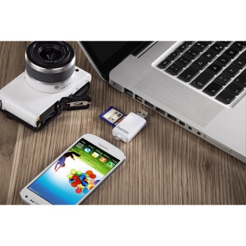 Hama 00123949 card reader USB 2.0 White – image 5