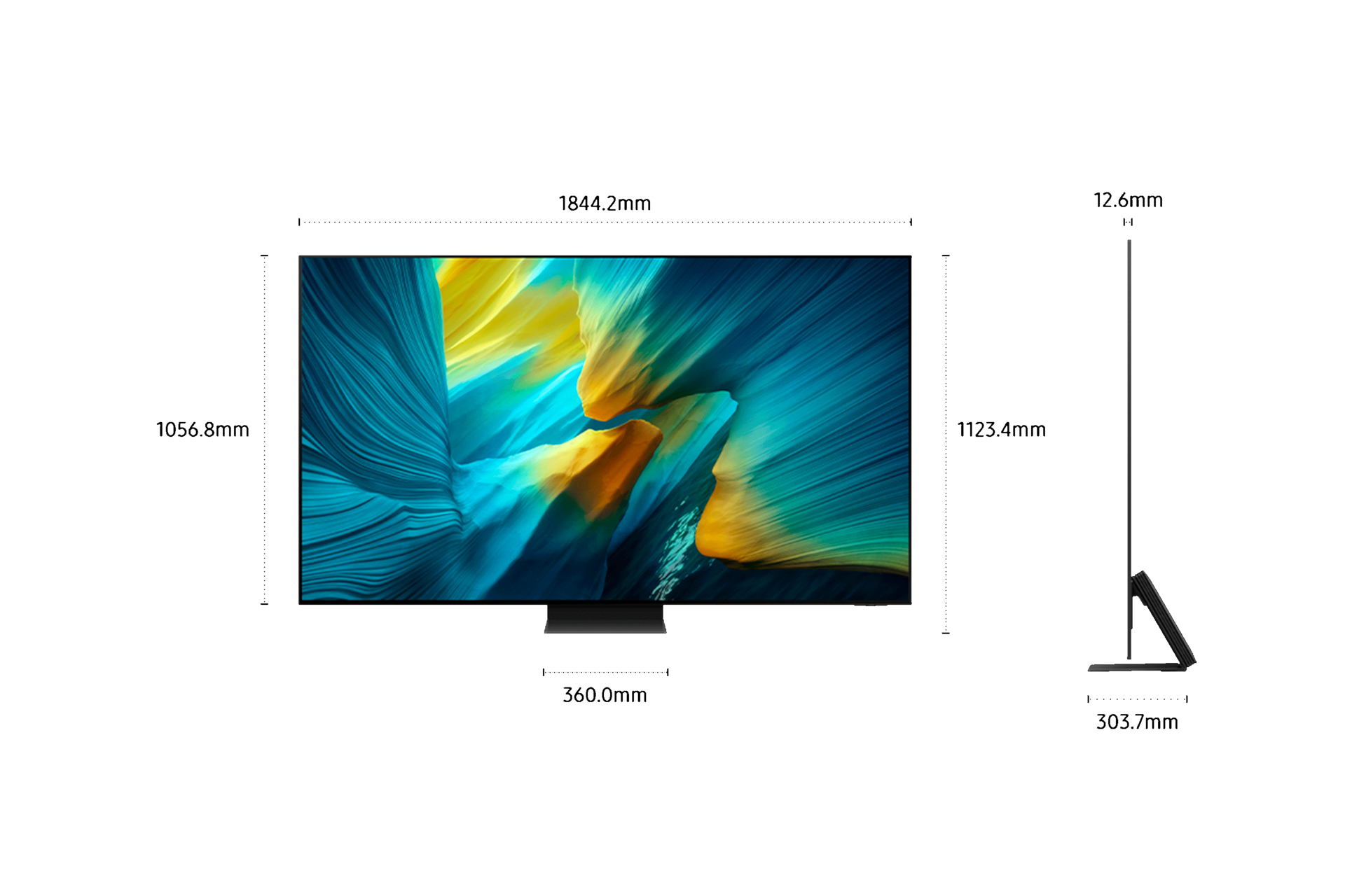 TV OLED Samsung TQ83S95F 211 cm 2025 — photo 12