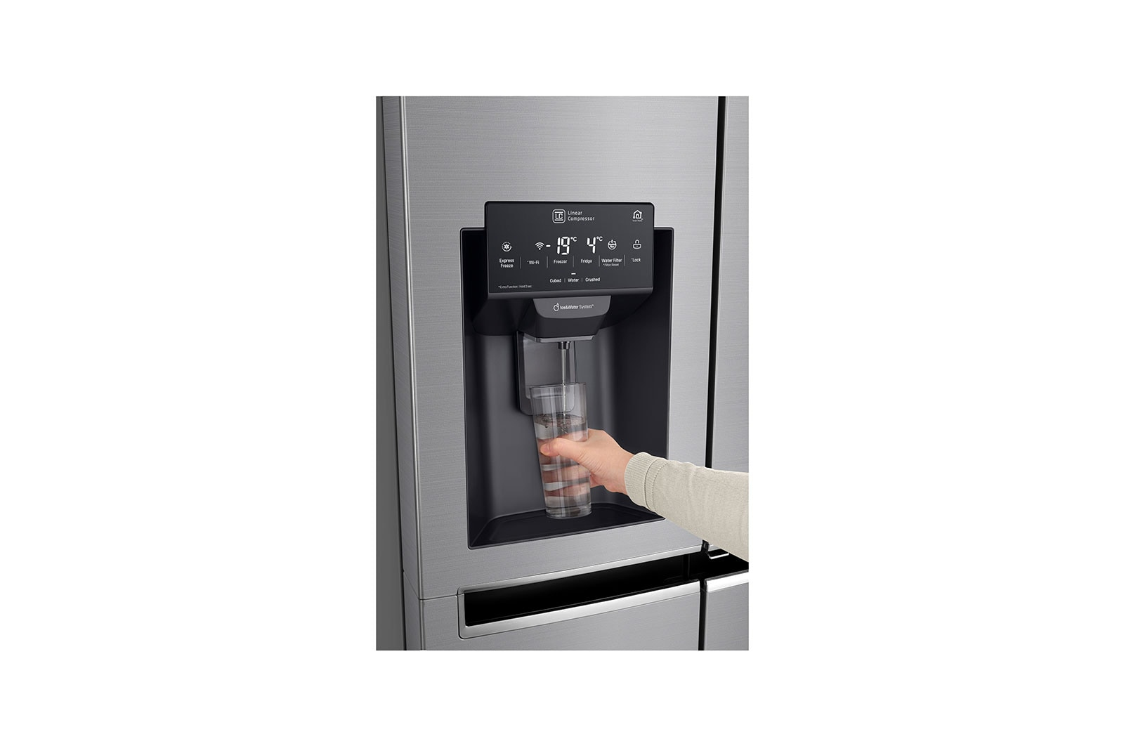 LG GS65SDPK side-by-side refrigerator Freestanding – image 5