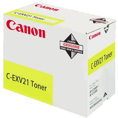 Canon C-EXV21 cartuccia toner 1 pz Originale Giallo (Canon C-EXV 21 - gul - original - tone)