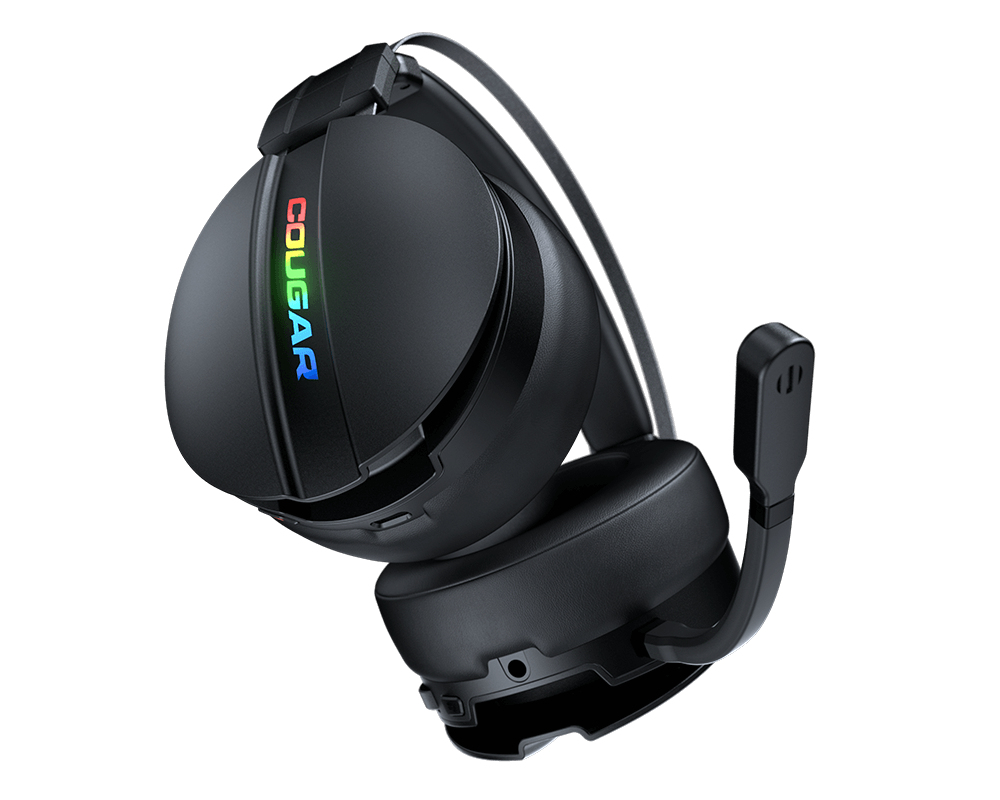 COUGAR 3HW50G53B.0001 headphones/headset Wireless Head-band Gaming Black – image 3