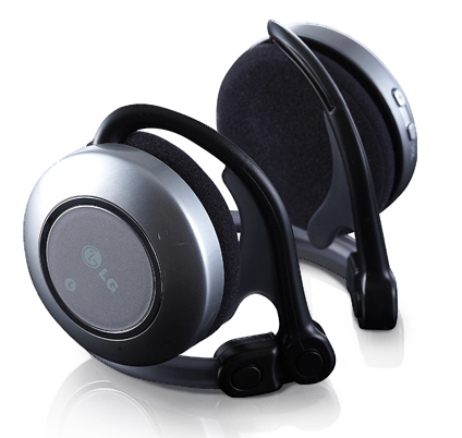 LG HBS-200 headphones/headset Wireless Bluetooth Black
