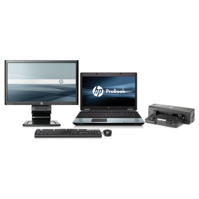 HP ProBook 6550b + LA2006x + GW405AT + DT528AT + VB041AA