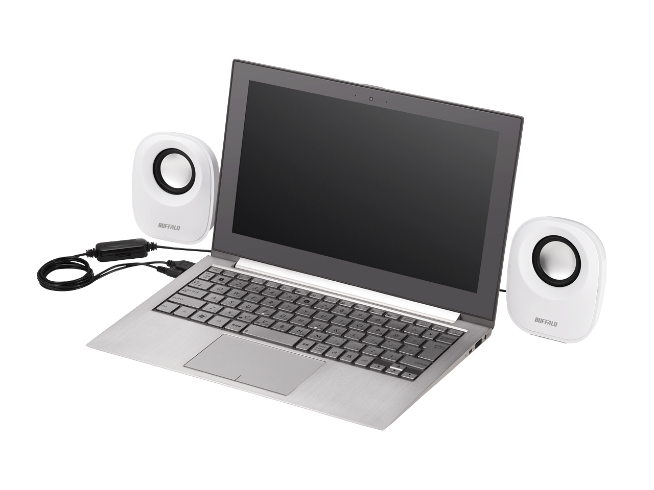 Buffalo BSSP29UWH loudspeaker Black, White Wired – image 3