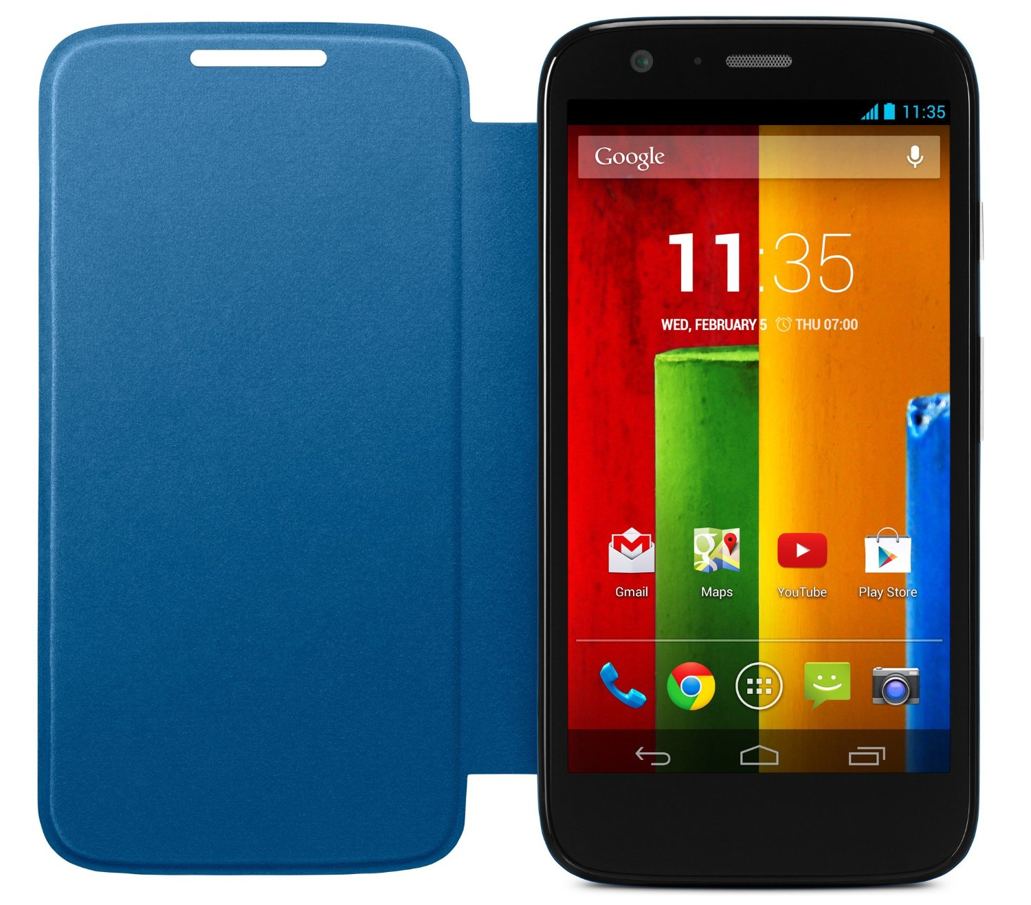 Motorola 89691N mobile phone case Flip case Blue – image 1