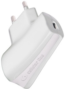 Cellularline MP3ACHUSBCCW mobile device charger Mobile phone, MP3, MP4, PDA, Tablet White AC Indoor