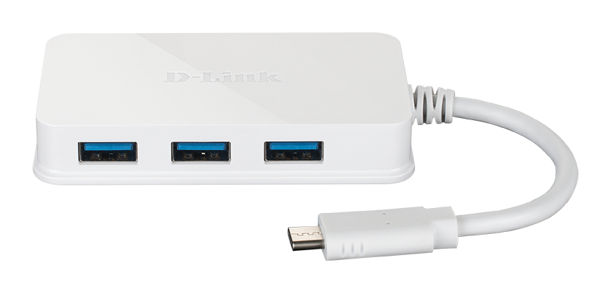 D-Link USB-C to 4-Port USB 3.0 Hub– DUB-H140 – image 3