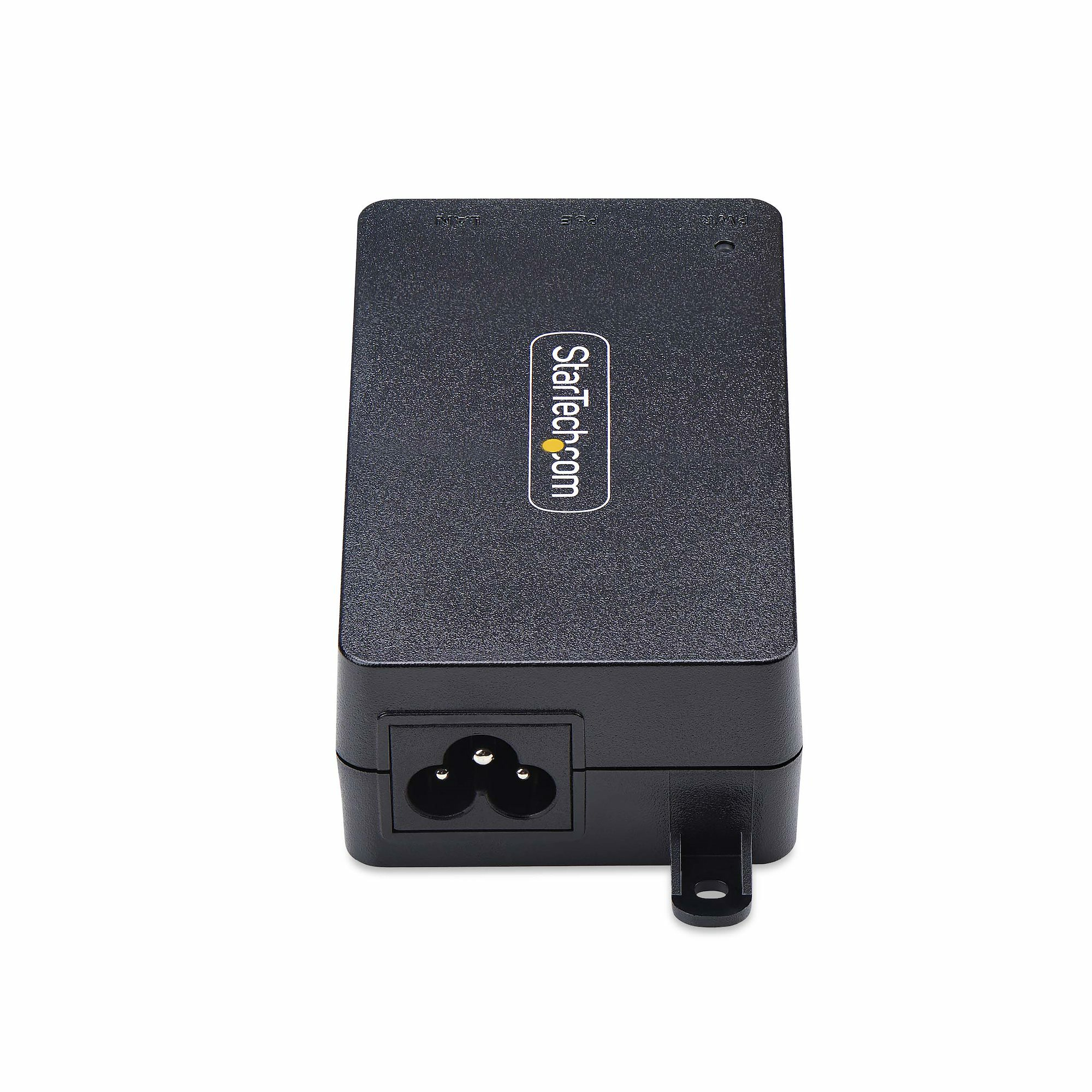 StarTech.com 1-Port Gigabit PoE+ Injector, 10M/100M/1G Ethernet, PoE/PoE+ (802.3af/802.3at) – image 3