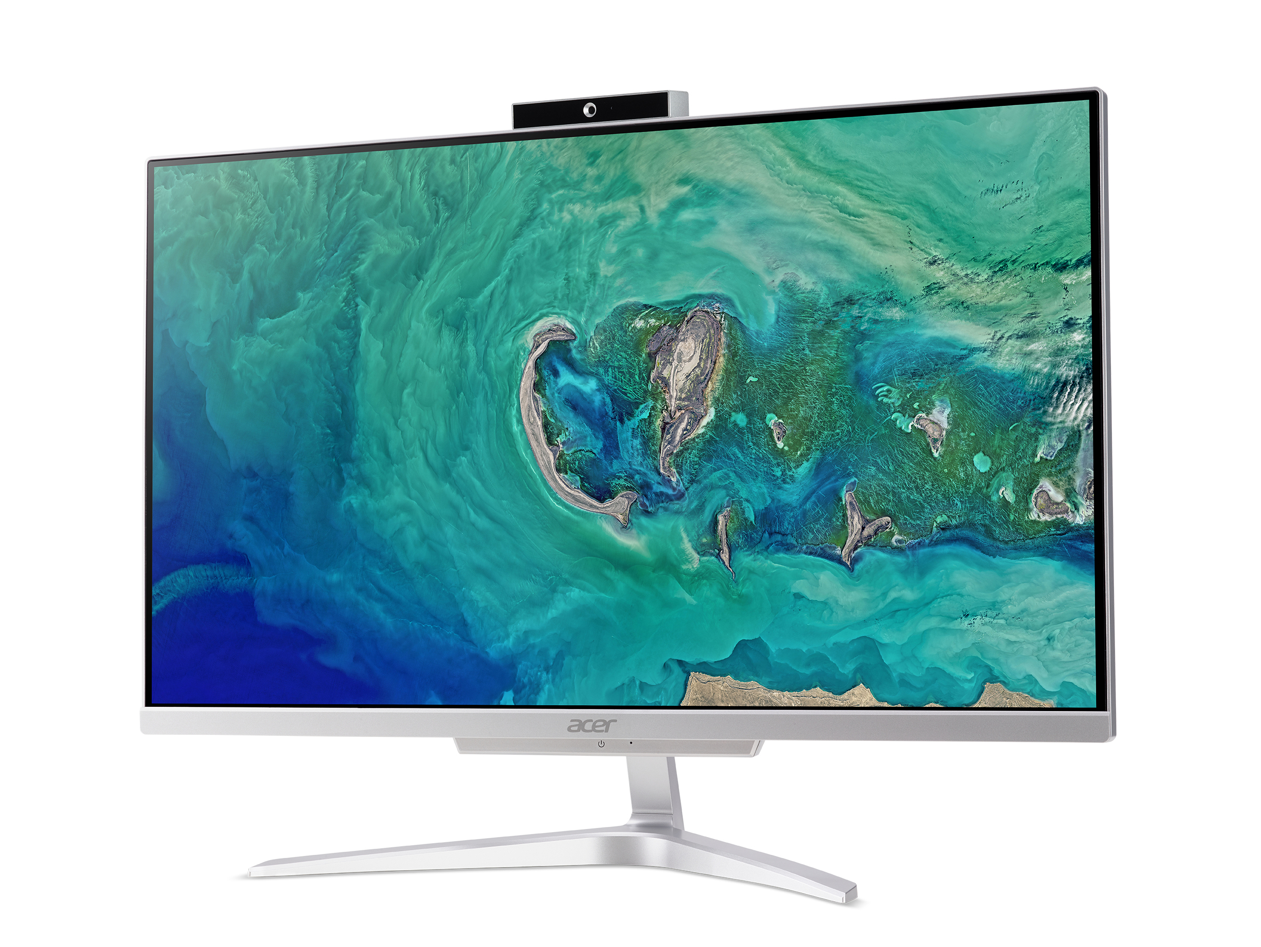 Acer Aspire C24-865 Intel® Core™ i5 i5-8250U 60.5 cm (23.8″) 1920 x 1080 pixels All-in-One PC 4 GB DDR4-SDRAM 128 GB SSD Windows 10 Home Wi-Fi 5 (802.11ac) Silver image 2