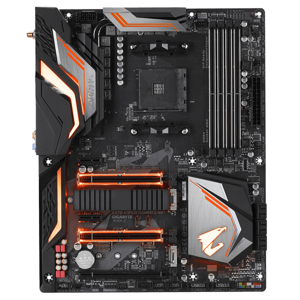 GIGABYTE X470 AORUS GAMING 5 WIFI (rev. 1.0) – image 1