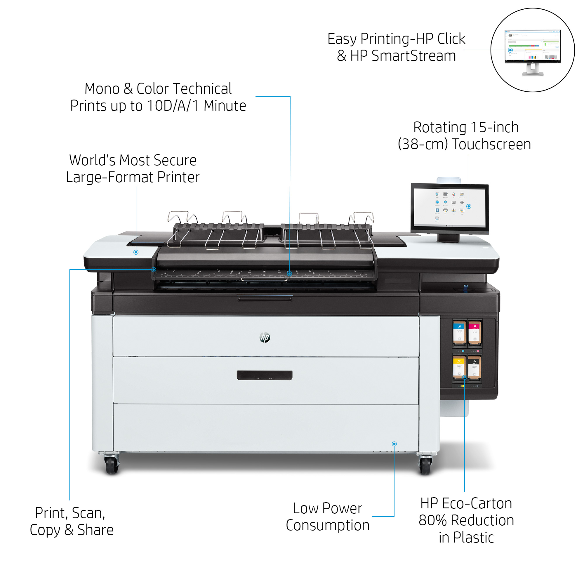 HP PageWide XL 4200 Printer – image 4