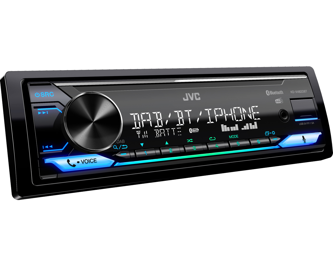 JVC KD-X482DBT Black – image 3