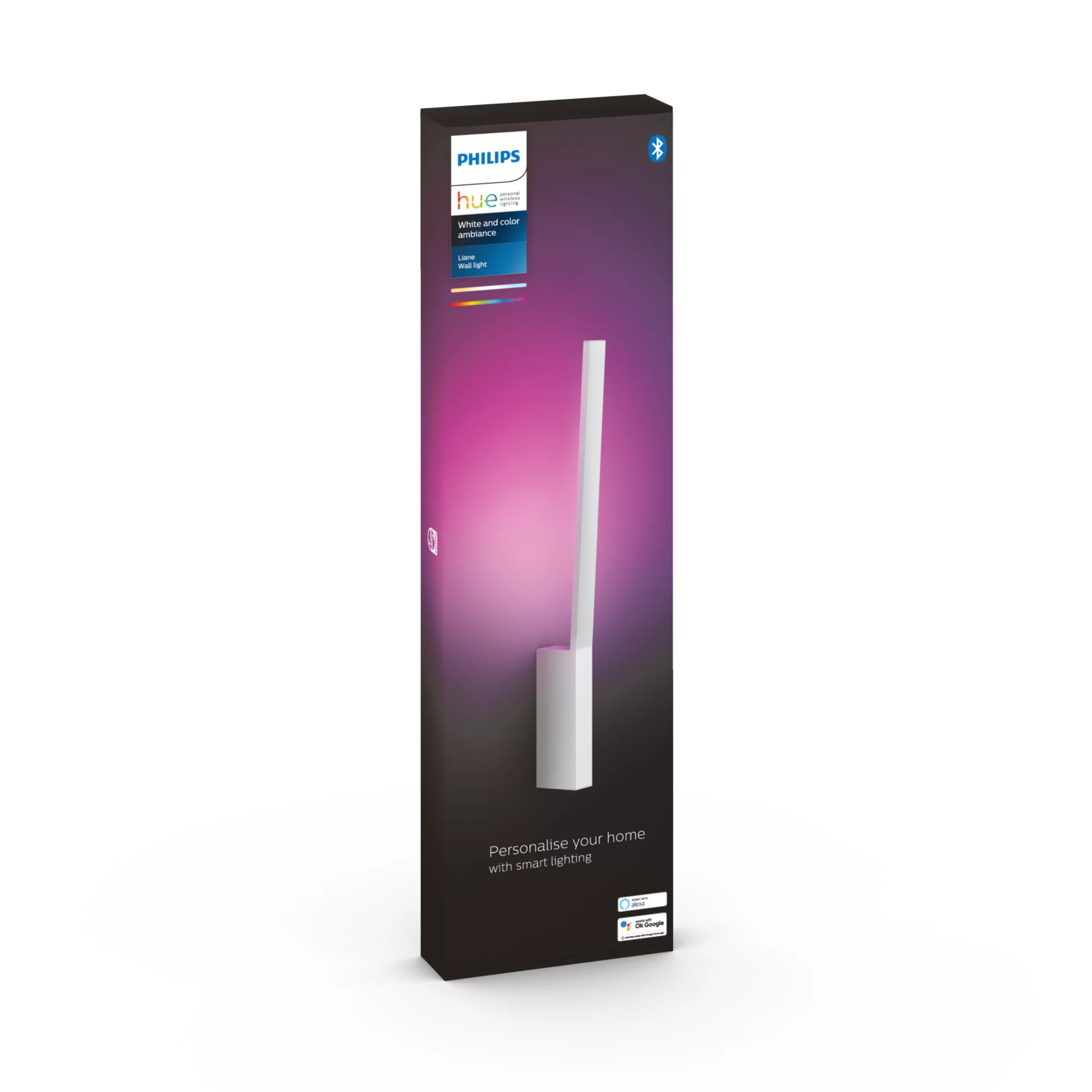 Philips by Signify Philips Hue White and colour ambience Liane wall light – image 3