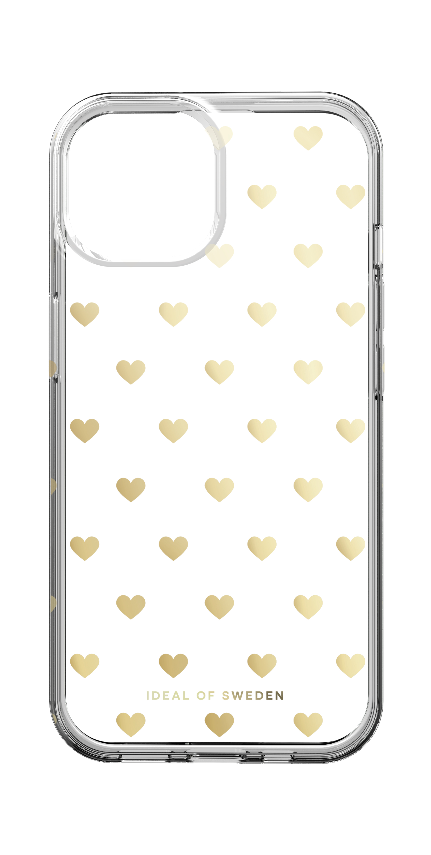 iDeal of Sweden Clear Case MagSafe iPhone 13 / 14 / 15 / 16e Golden Hearts – image 5