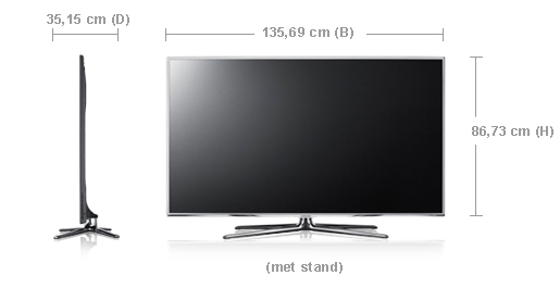 Samsung Series 8 UE60D8000YSXXN TV – image 4