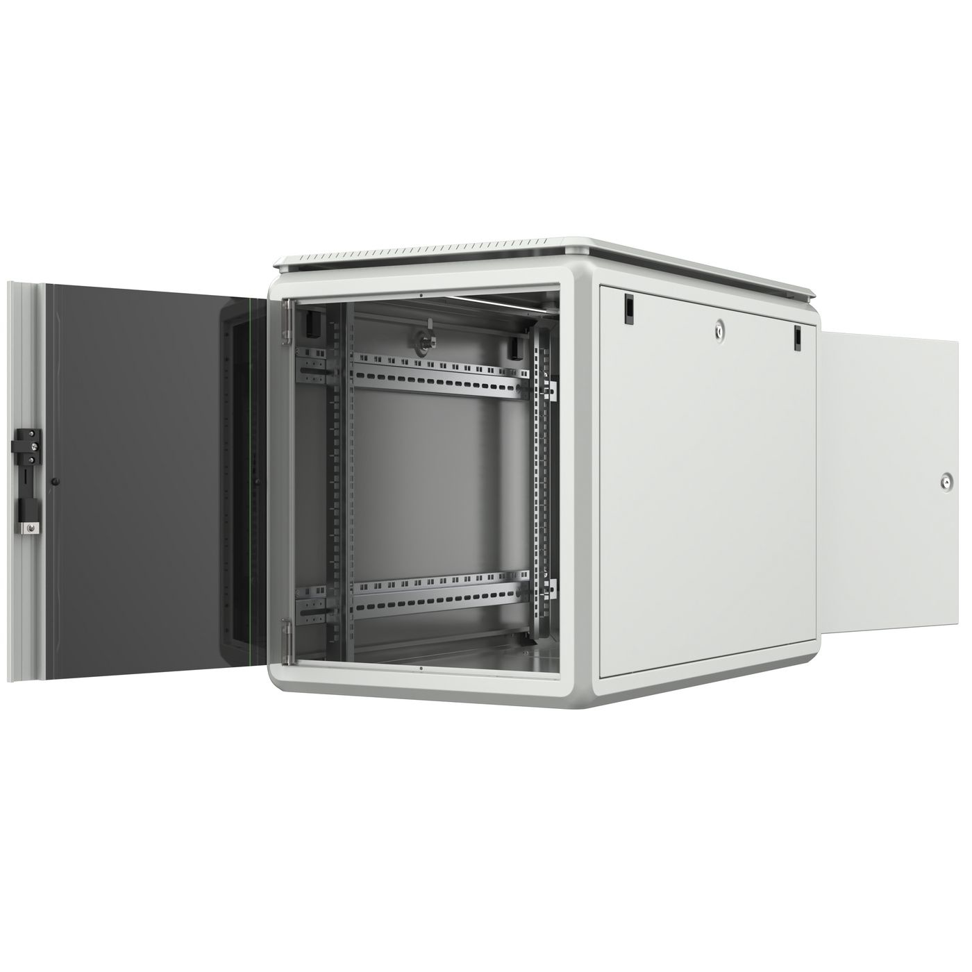 Lanview RDL12U61WH rack cabinet 12U Freestanding rack White – image 2