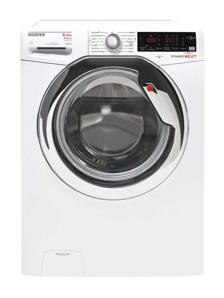 Hoover Dynamic Next WDXOA40464AHC-01 washer dryer Freestanding Front-load White