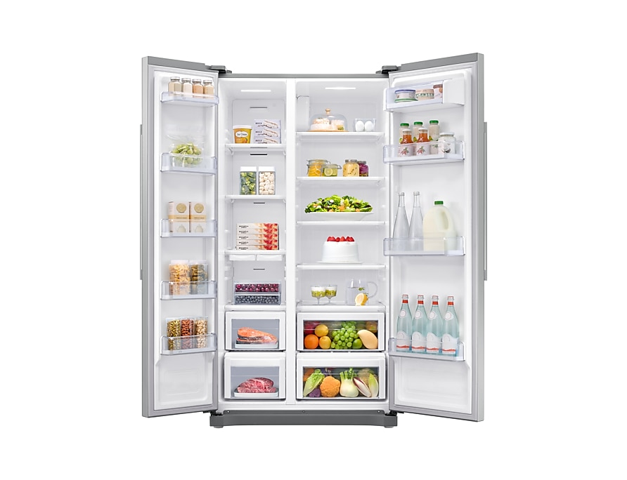 Samsung RS54N3103SA side-by-side refrigerator Freestanding – image 5