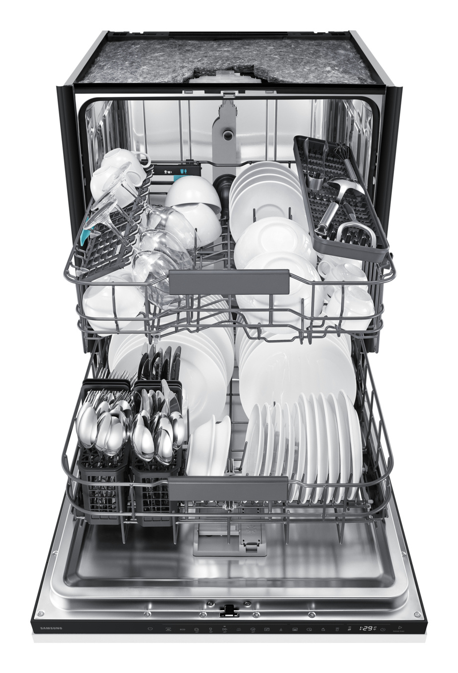 Samsung DW80H72YBB0U1 dishwasher Fully built-in 13 place settings – image 4
