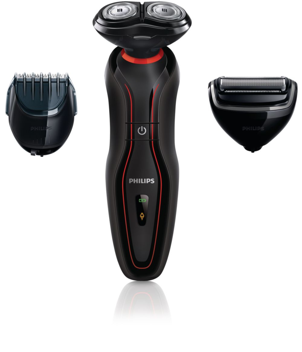 Philips Click&Style YS534/20 men's shaver Rotation shaver Trimmer Black, Red