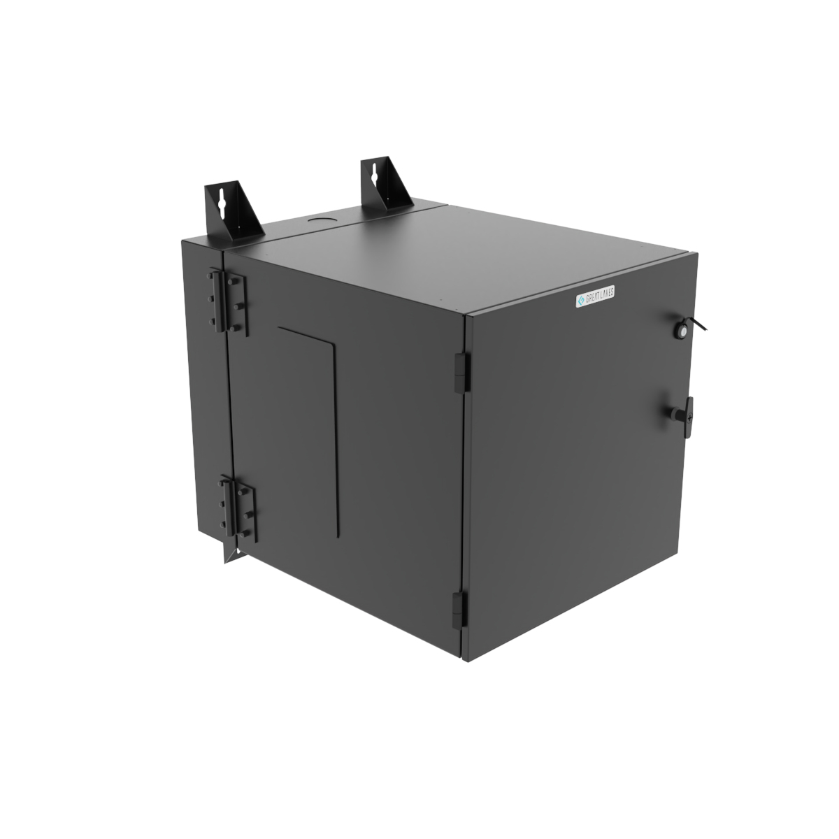 Vertiv GL24N12-30-B-AC00 rack cabinet 12U Wall mounted rack Black