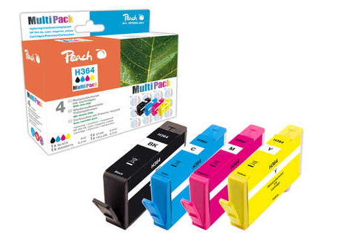 Peach PI300-341 ink cartridge Black, Cyan, Magenta, Yellow