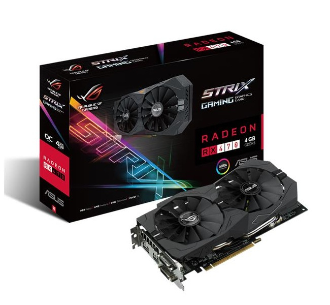 ASUS STRIX-RX470-O4G-GAMING AMD Radeon RX 470
