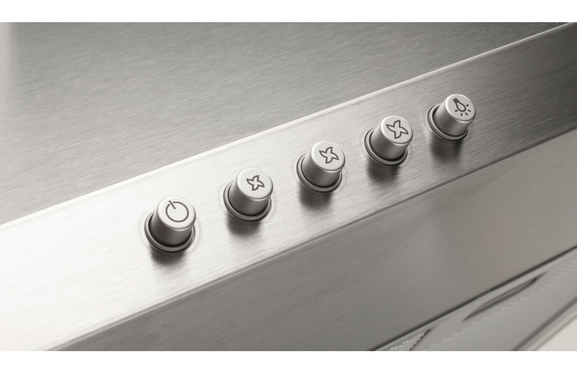 Hotpoint HHP6.5CM cooker hood Wall-mounted Stainless steel 454 m³/h – image 2