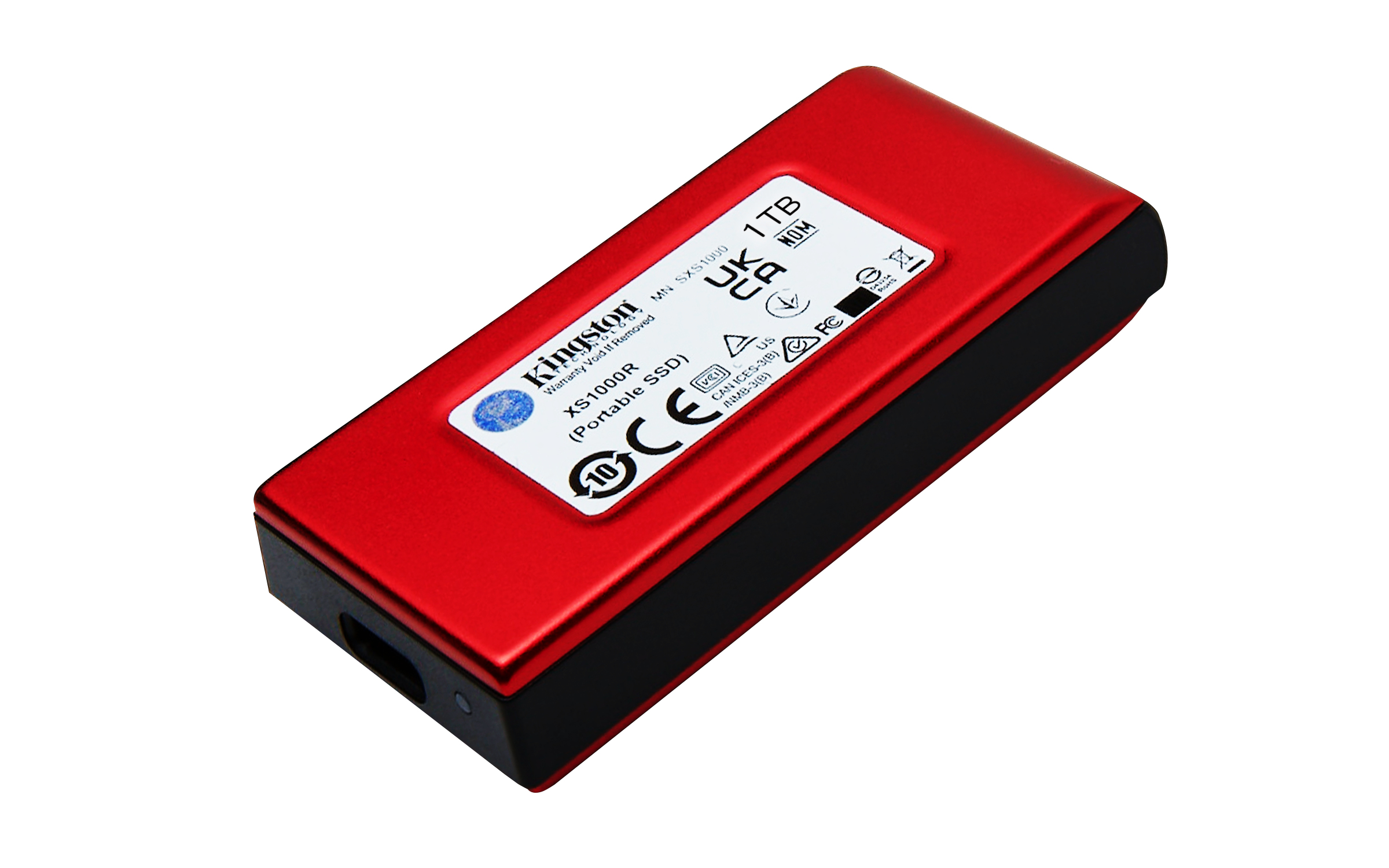 Unidad de Estado Sólido Externo Kingston XS1000 - 1TB - USB 3.2 - Rojo - SXS1000R/1000G Unidad de Estado Sólido Externo Kingston XS1000 - 1TB - USB 3.2 - Rojo - SXS1000R/1000G
